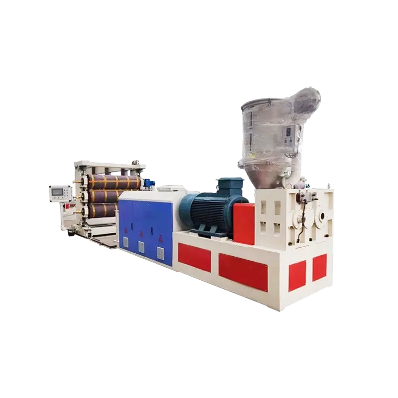 Máquina extrusora de plástico