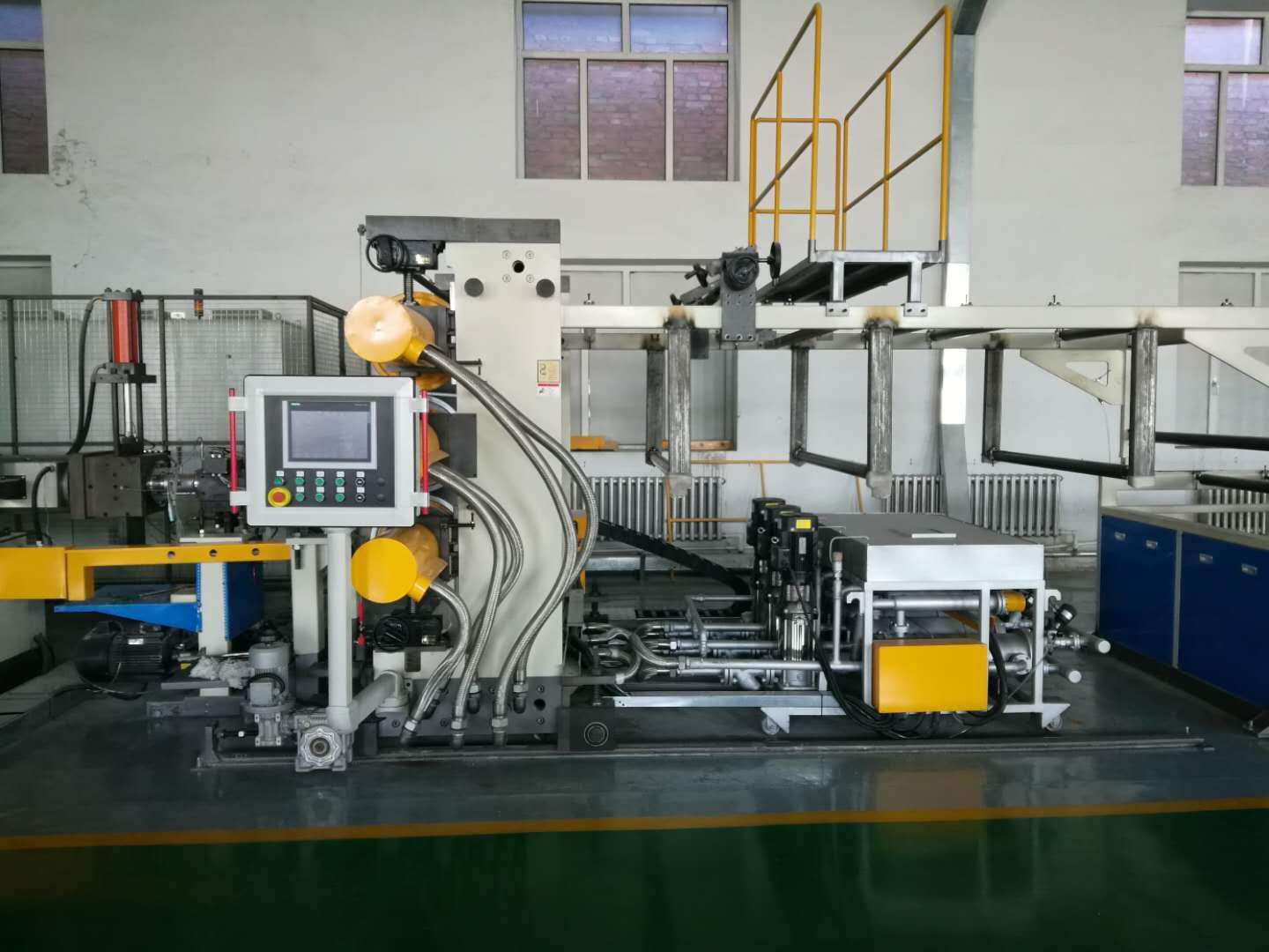 Equipo de extrusión de geoceldas de HDPE Tienda de fábrica