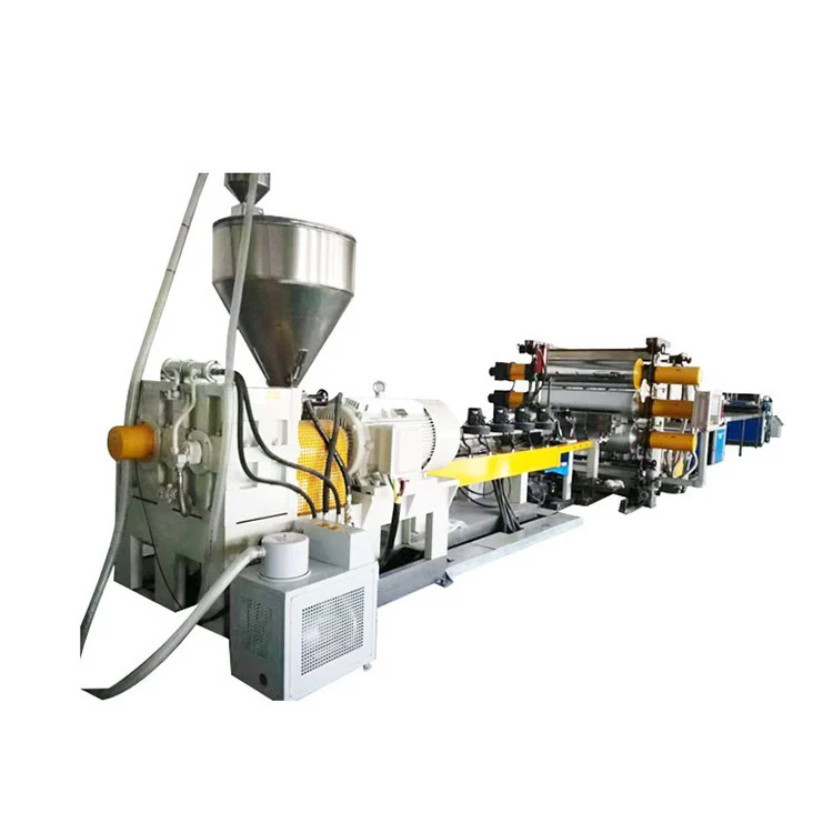 Máquina extrusora de lámina Geocell HDPE