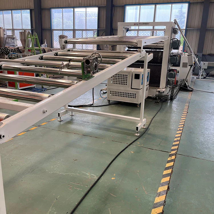 Tpe Tpv Tpu Tpr Anti Slip Mat Extruder Machine