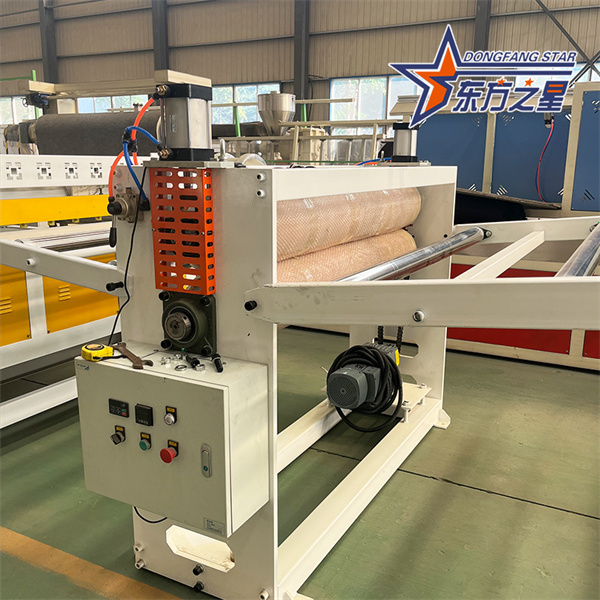 Máquina extrusora de tablero de control de raíces de plástico PET