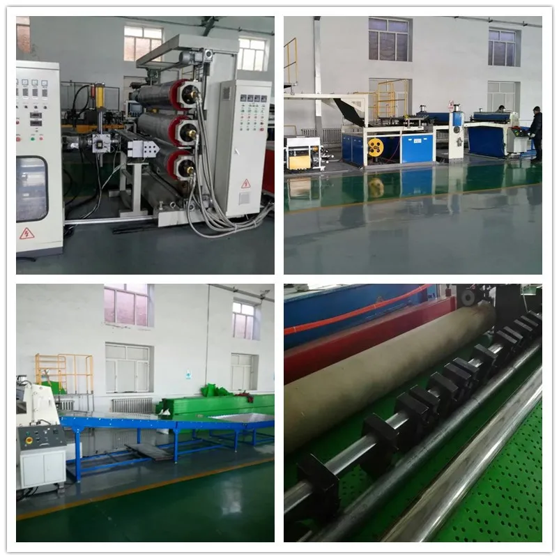 Máquina de extrusión de geoceldas de plástico
