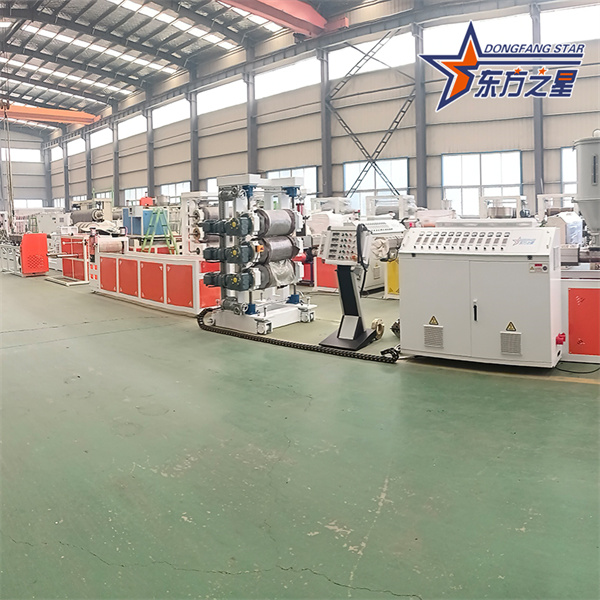 Máquina para fabricar láminas de plástico/extrusora de plástico de un solo tornillo