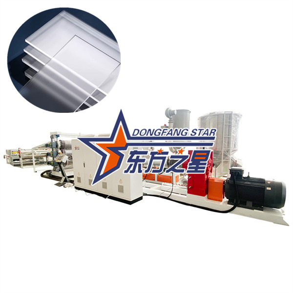 Máquina extrusora de láminas de PMMA 1500 1-6 mm