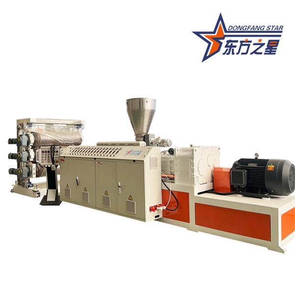 Máquina de extrusión de láminas de plástico PVC