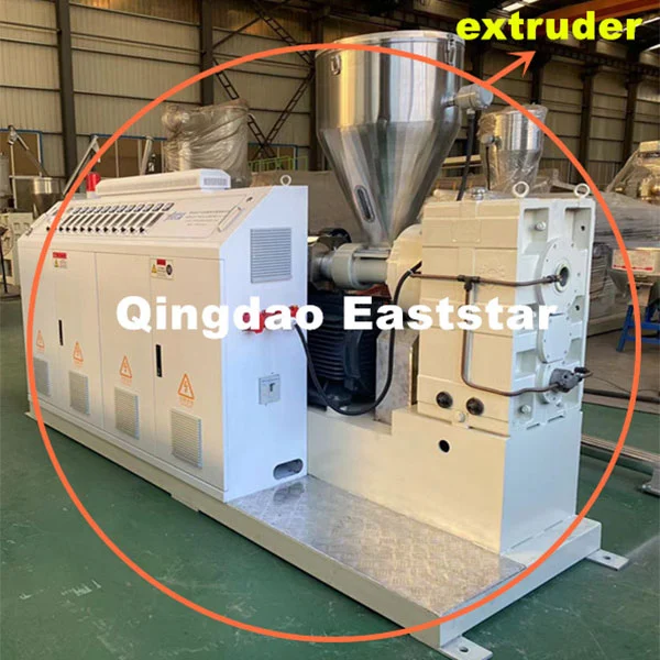 Máquina extrusora de cortina de la puerta de tira de PVC