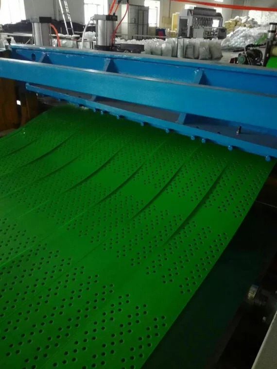 Línea de extrusión de un solo tornillo para la producción de geoceldas de HDPE