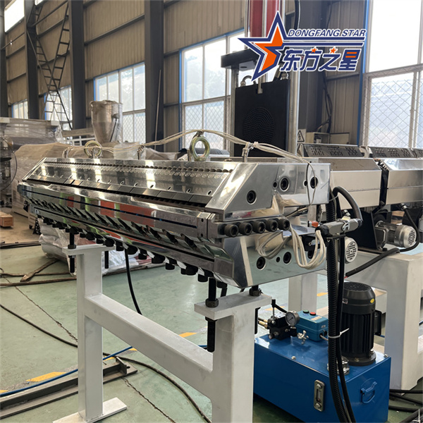 Máquina extrusora de láminas impermeables SJ120 TPE